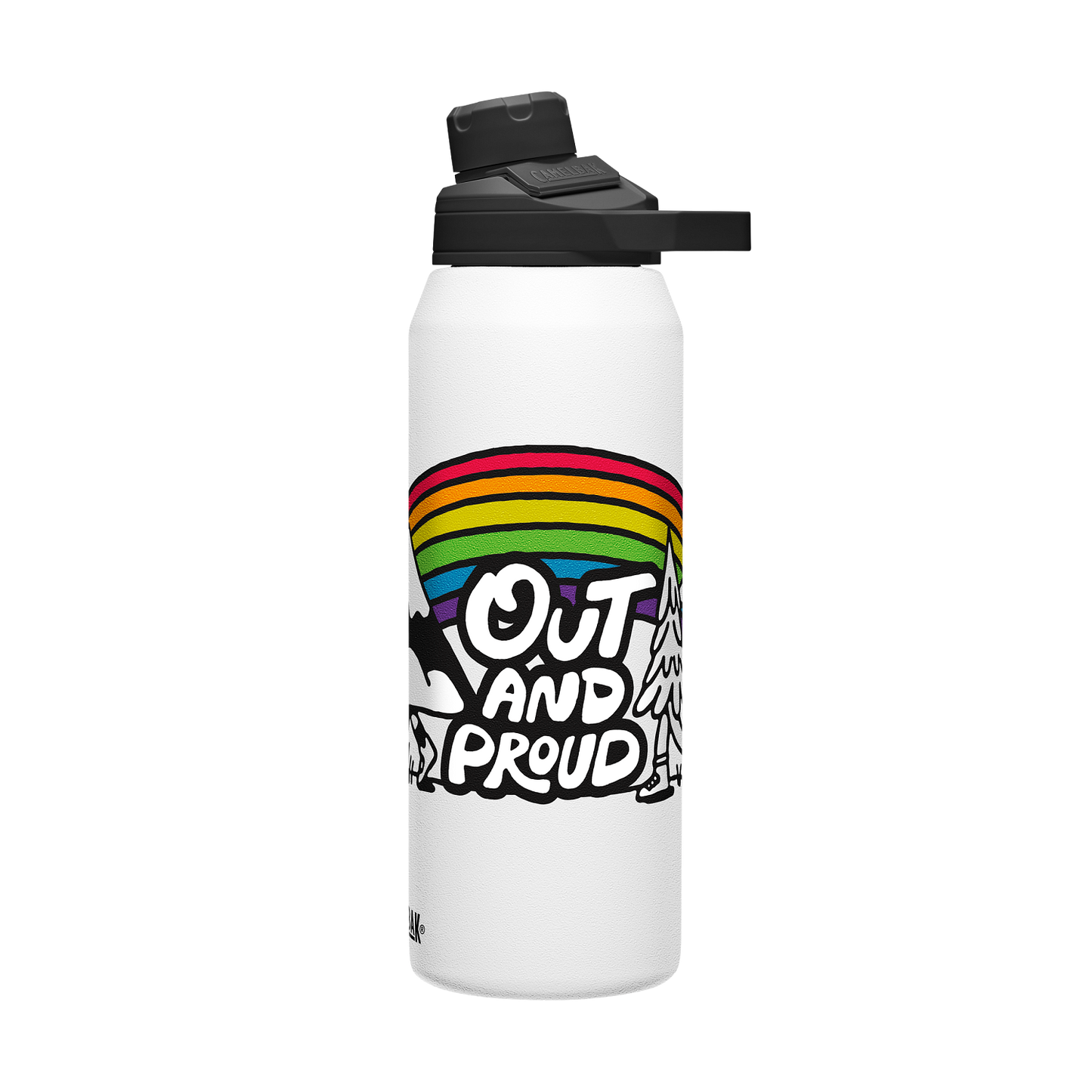 chute-mag-32-oz-water-bottle-insulated-stainless-steel-plus-cleanup-kit-pride-collection-limited-edition-c3 xhvxlhasbo