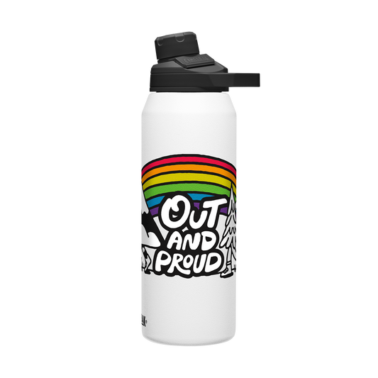 chute-mag-32-oz-water-bottle-insulated-stainless-steel-plus-cleanup-kit-pride-collection-limited-edition-c3 xhvxlhasbo